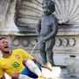 Presidente da Câmara de Bruxelas indigna brasileiros ao 'aprovar' Manneken Pis a urinar em Neymar