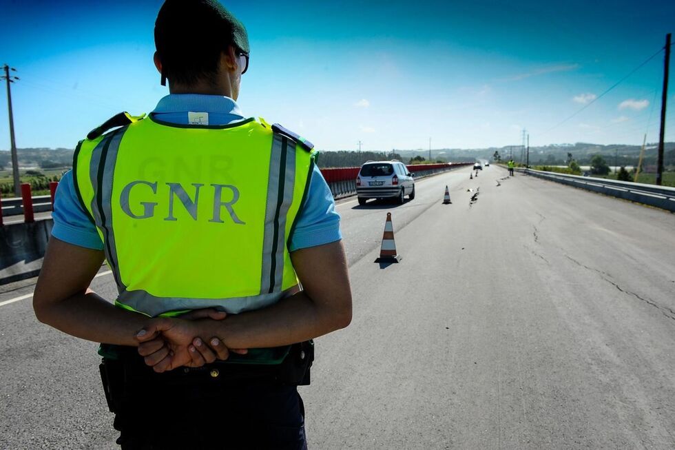 Acidentes rodoviários, gnr, costas