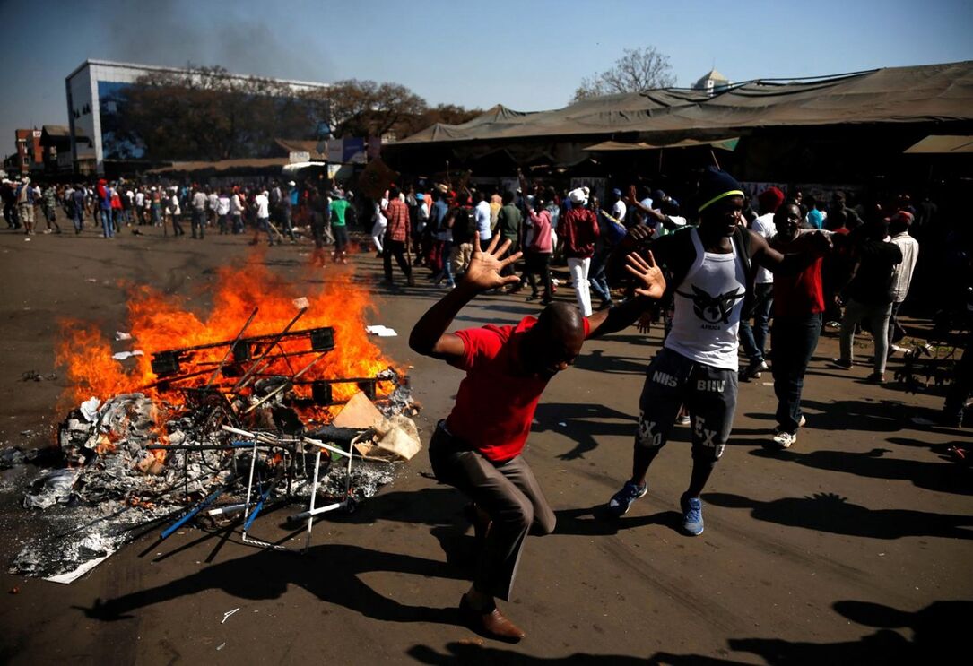 Zimbabué conflitos pós-eleitorais Harare 