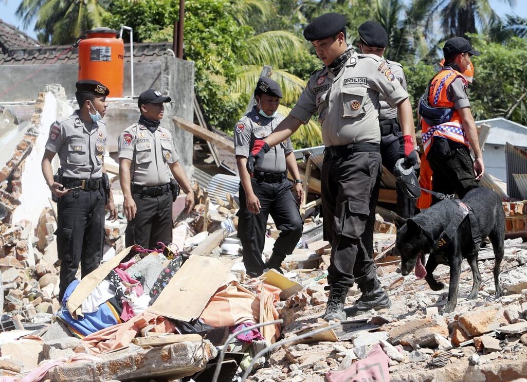 Sismo Lombok indonésia 