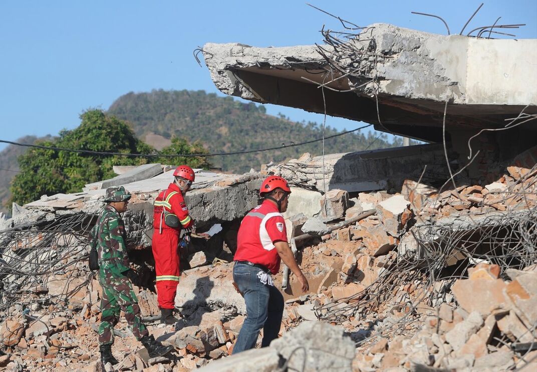 Sismo Lombok indonésia 