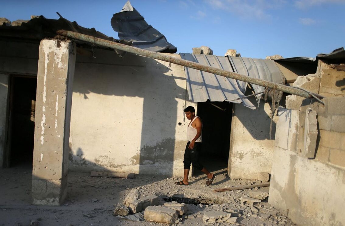Ataque aéreo israelita Gaza 
