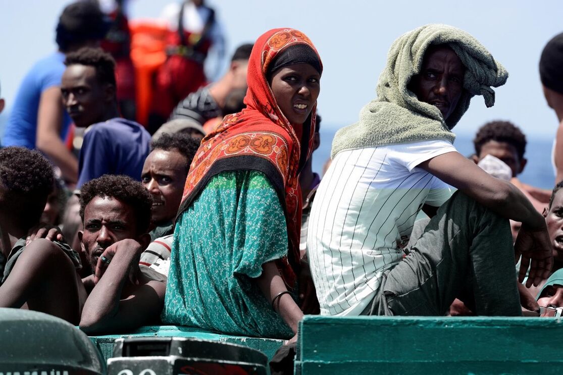 Aquarius - migrantes - refugiados - imagens a bordo 