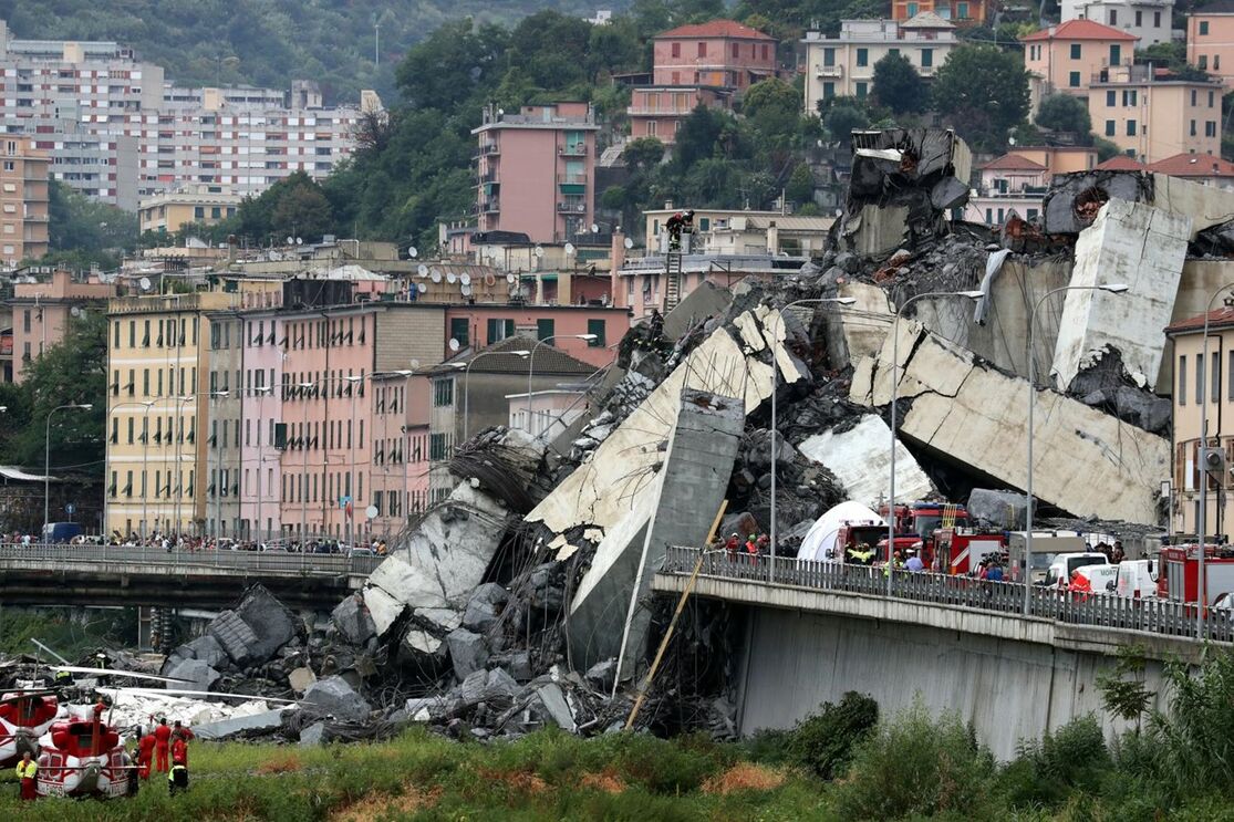 Queda ponte génova 