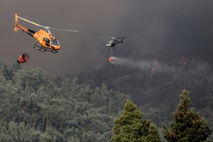 Incêndios: Meios aéreos saem de Seia por razões de segurança