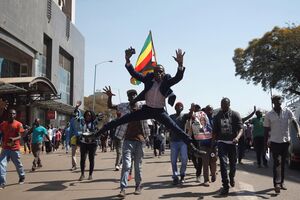 Zimbabué conflitos pós-eleitorais Harare 