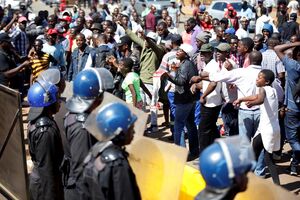 Zimbabué conflitos pós-eleitorais Harare 