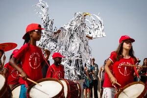 Protesto petróleo Cova do Vapor 