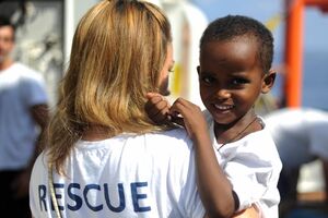 Aquarius - migrantes - refugiados - imagens a bordo 