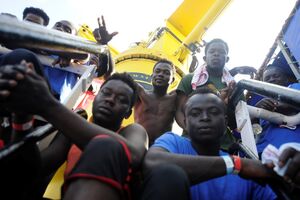 Aquarius - migrantes - refugiados - imagens a bordo 