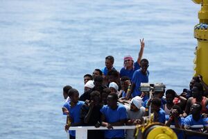 Aquarius - migrantes - refugiados - imagens a bordo 