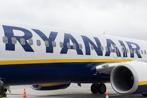 Avião da companhia Ryanair
