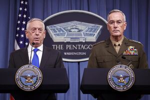 secretário da Defesa EUA Jim Mattis