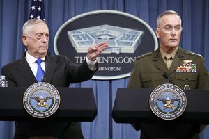 secretário da Defesa EUA Jim Mattis