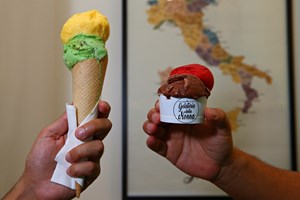 Os doces gelados sem açúcar da Gelateria Della Nonna vieram para ficar