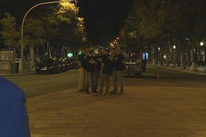 Taxistas concentraram-se cedo nos Restauradores