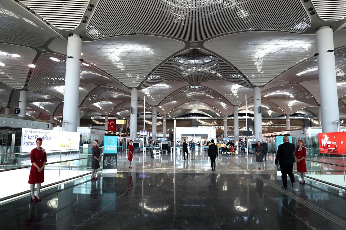 O novo aeroporto de Istambul destinado a ser o maior do mundo