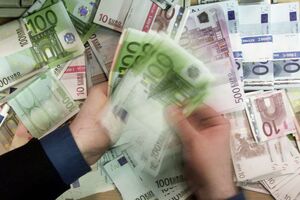 Dinheiro Euros notas