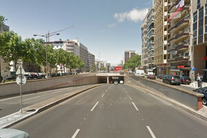 Túnel da Avenida da República junto ao Campo Pequeno