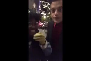 Rami Malek turns down a fan’s video request and a meme is born that instant  Twitter.mp4