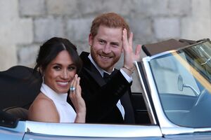 Jaguar E-Type eléctrico brilhou no casamento real de Harry e Meghan