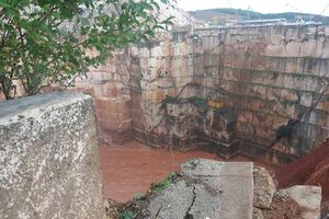 Troço de estrada abateu entre Borba e Vila Viçosa. Há registo de várias vítimas