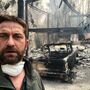 Casa de Gerard Butler destruída pelas chamas na Califórnia