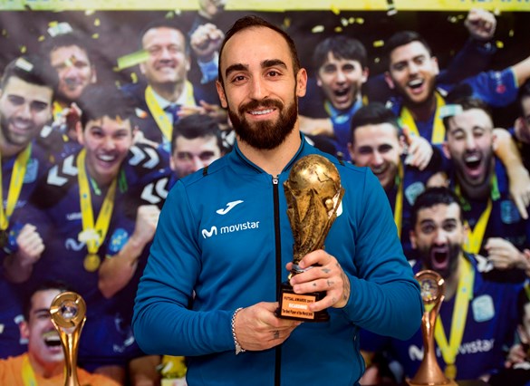 Futsal: Ricardinho eleito o melhor jogador do mundo e iguala