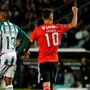 Golo solitário de Jonas dá os três pontos ao Benfica