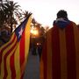 Separatistas protestam na Catalunha contra reunião de Conselho de Ministros