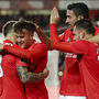 Benfica goleia Braga por 6-2 e salta para o pódio da Liga