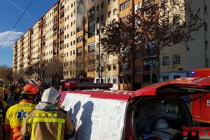 Três mortos e um bebé em estado grave num incêndio em Barcelona