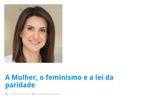 Joana Bento Rodrigues: 'Sinto-me muito bem casada'
