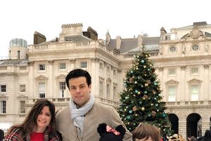 Deborah James e a família