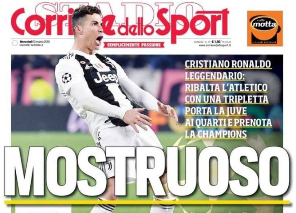  capa jornais Ronaldo