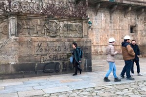 Movimento de peregrinos no Caminho de Santiago cai mais de 80%