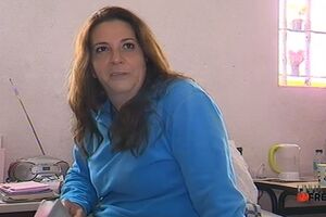 Rosa Grilo na cadeia de Tires