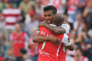 Golo de Wilson Eduardo