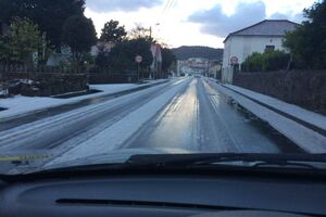Chuva e neve 'pintam' Portugal de Norte a Sul