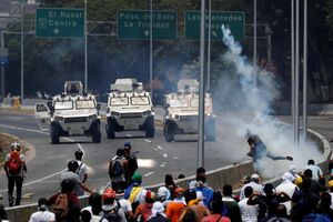 Manifestações Caracas - Venezuela 