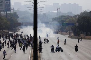 Manifestações Caracas - Venezuela 