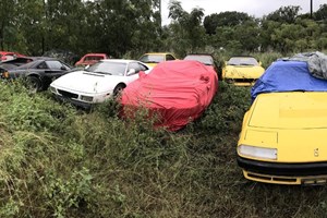 Colecção de 11 Ferrari abandonados encontrada no Texas