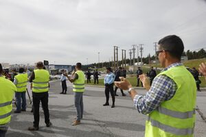 Motoristas em greve tentam impedir abastecimento de camiões-cisterna 
