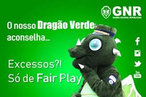 GNR cria "Dragão Verde" para apelar ao Fair Play na final da Taça de Portugal