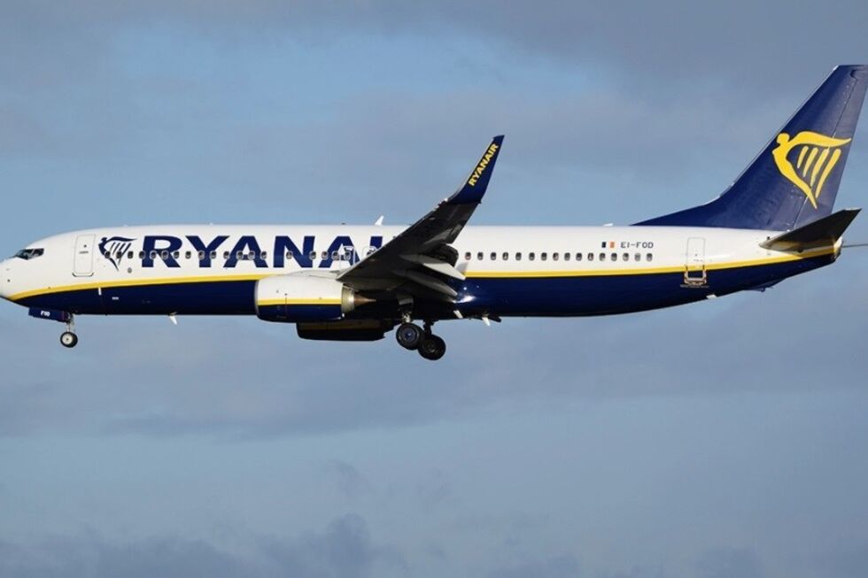 Avião da Ryanair