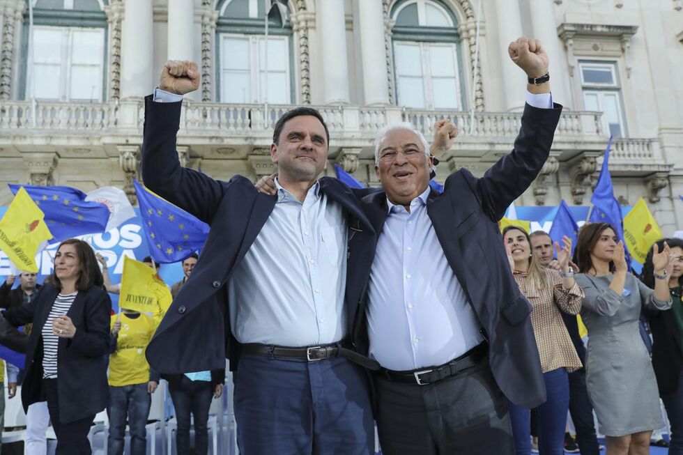 Antonio Costa Pedro Marques (PS) campanha europeias 