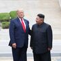 Donald Trump encontrou-se com Kim Jong-Un na Coreia do Norte