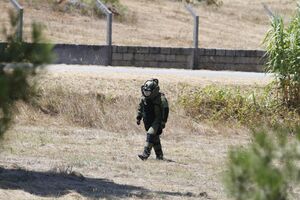 Encontrados engenhos explosivos em caixote de lixo em Coina 