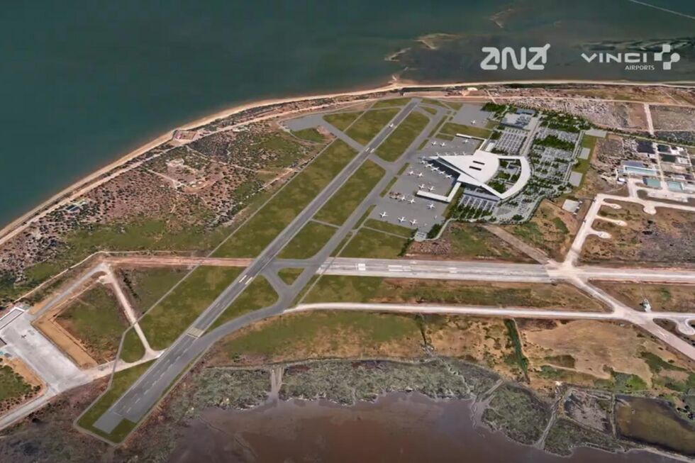 novo aeroporto do Montijo