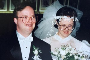 Unidos pela Síndrome de Down, Kris e Paul estiveram casados 26 anos